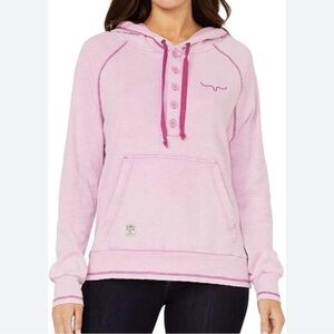 Kimes Ranch Women’s  Lilac Pink Hoodie Brand Nee X-Large